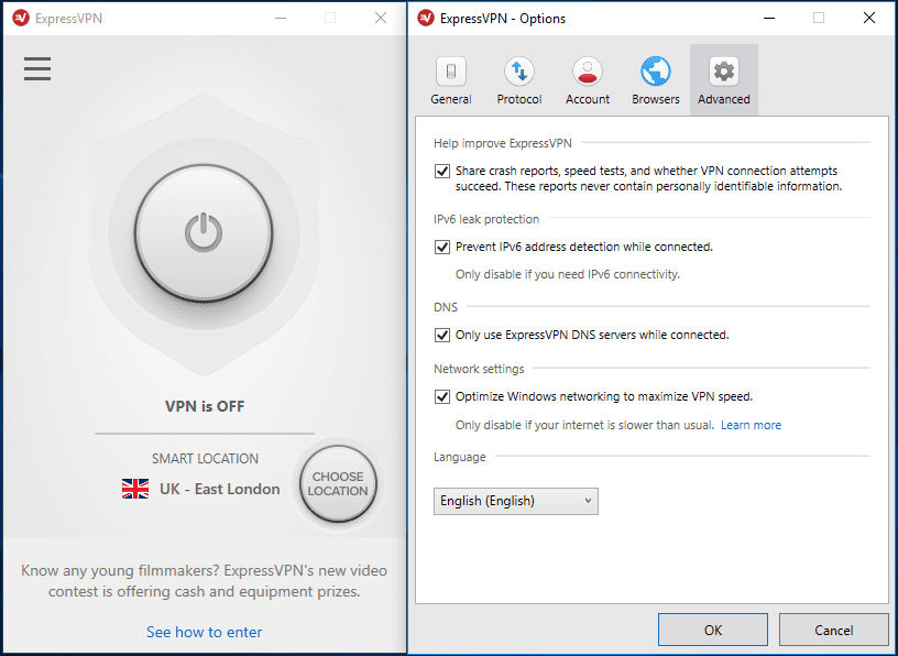 ExpressVPN Windows App 2