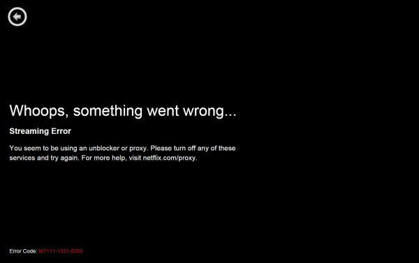 NETFLIX PROXY FEHLERMELDUNG – LOSUNG FUR ANONYMES SURFEN MIT VPN ODER DNS PROXYS