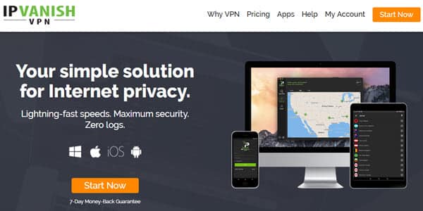 IPVanish - Top 5 Kodi VPN 2017 Review