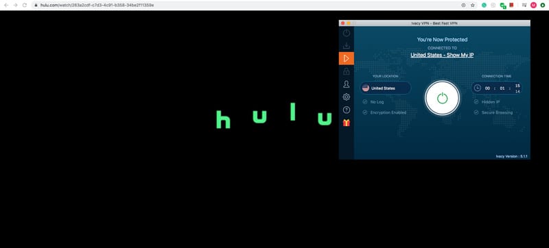 Ivacy Hulu