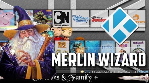 The Merlin Wizard - Best Wizard for Kodi