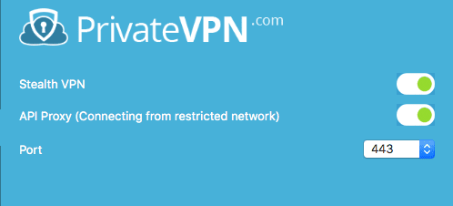 PrivateVPN Stealth Mode