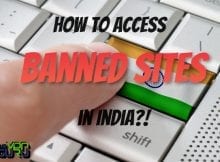 Access Banned Sites in India