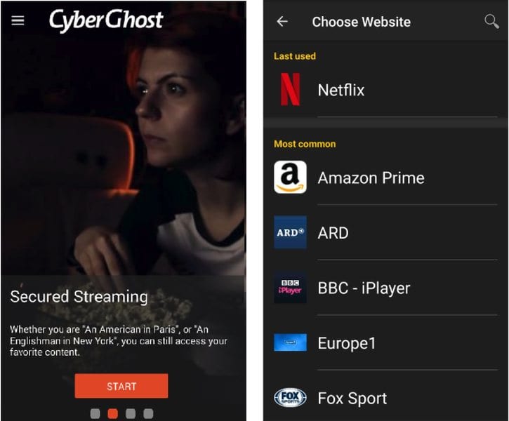 Netflix CyberGhost