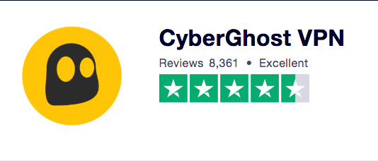 Turstpilot Rating CyberGhost