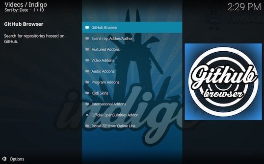 How to Install TVAddons Github Browser on Kodi