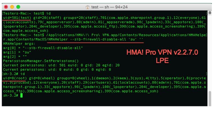 HMA Flaw Test