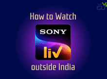 How to Watch SonyLIV outside India