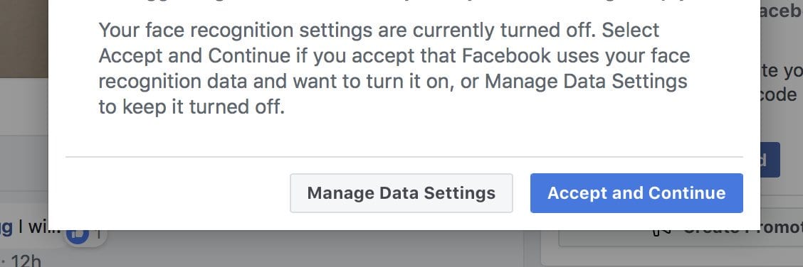 Facebook's Accept and Continue Design