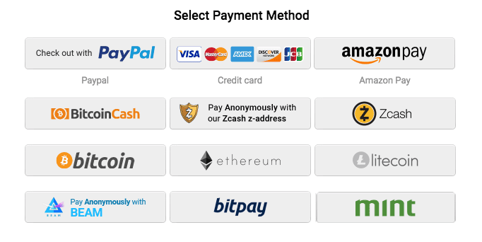 Payment Options PIA