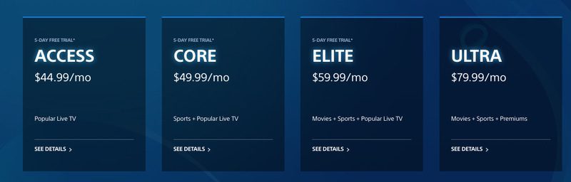 PS Vue Plans