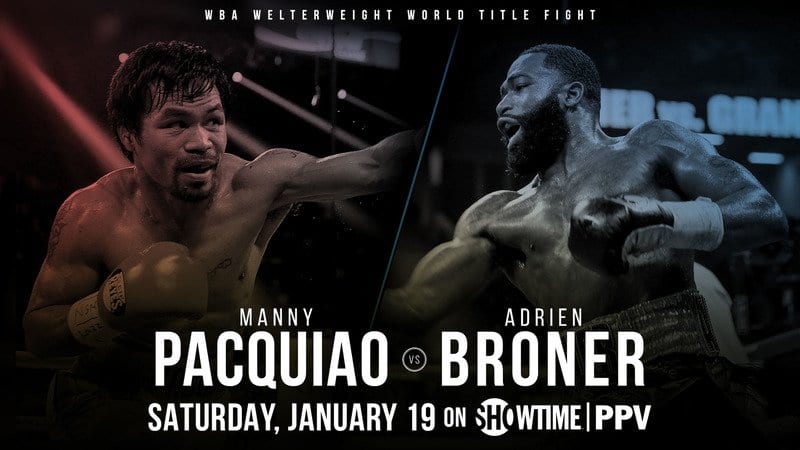 How to Watch Pacquiao vs. Broner Live Online