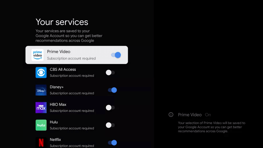 Chromecast Services