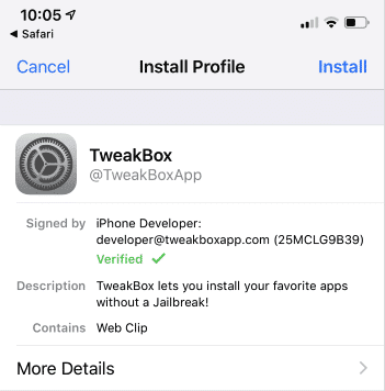 TweakBox Install