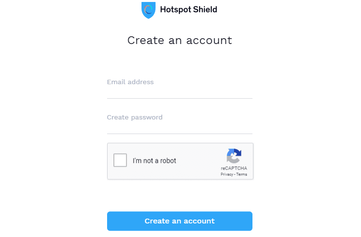 Create Account