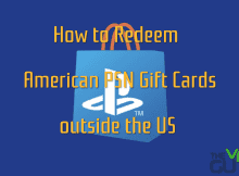Redeem American PSN Gift Card outside the US