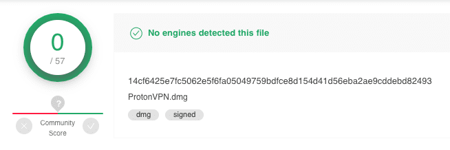 ProtonVPN Virus Scan