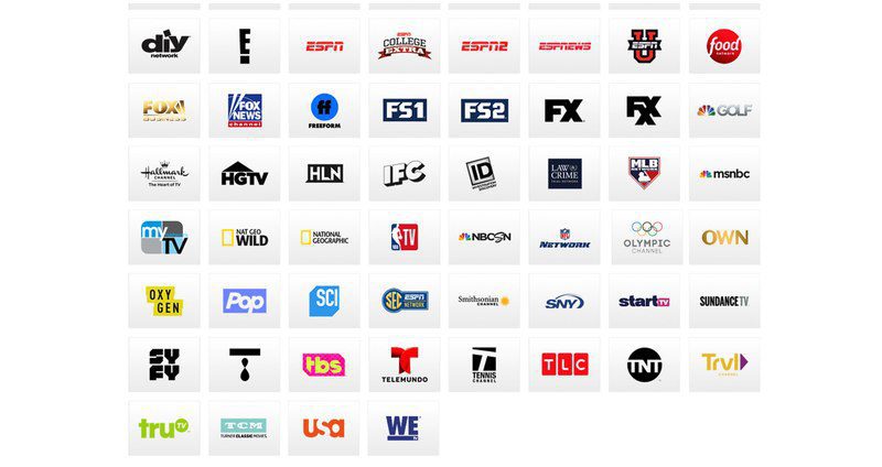 PS Vue Channels