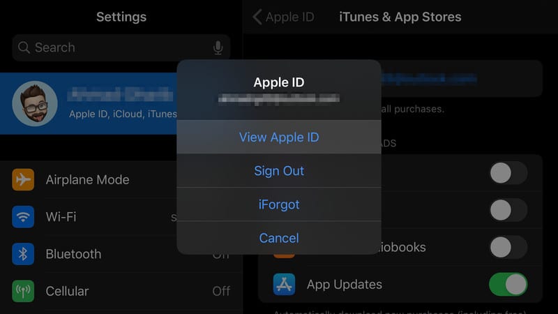 iOS Apple ID