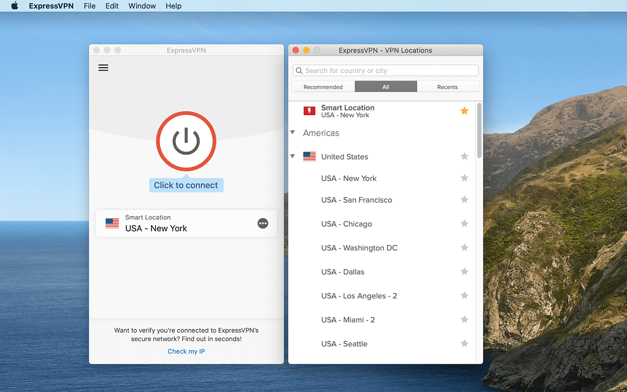 ExpressVPN Mac App