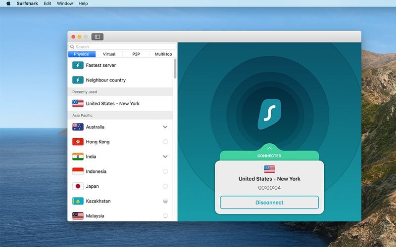 SurfShark Mac App