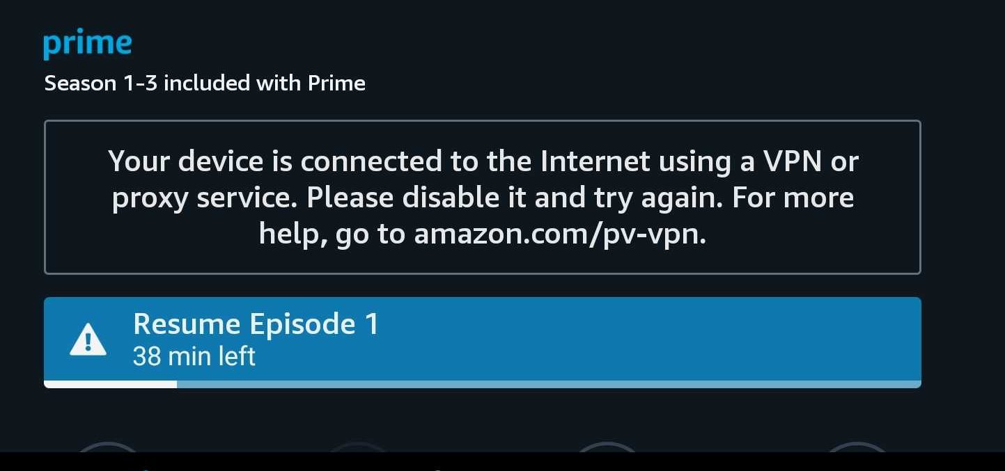 Amazon Prime Proxy