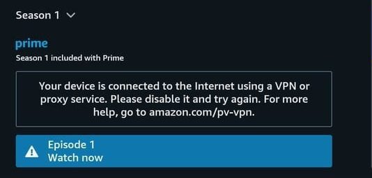 Amazon Prime Proxy