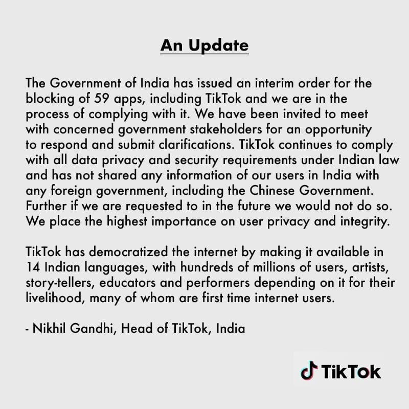 TikTok India