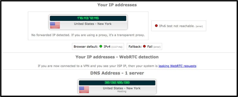 ZenMate DNS Leak