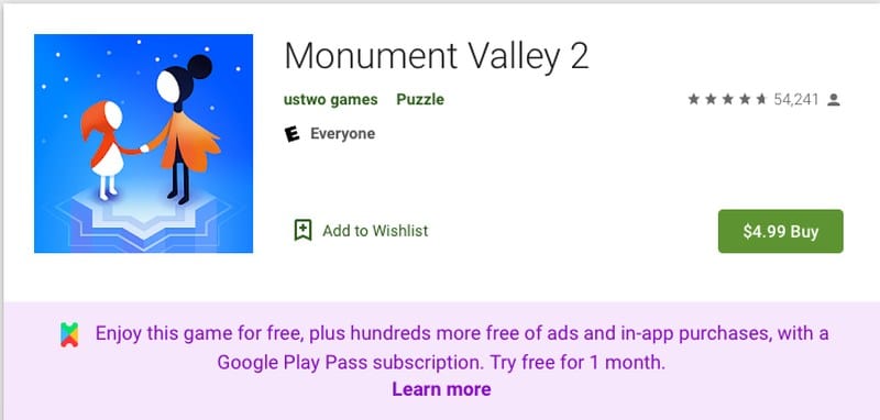 Monument Valley 2 App Store