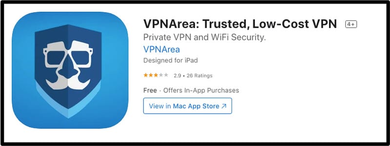 VPNArea iOS