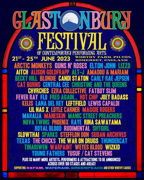 Glastonbury Festival LineUp