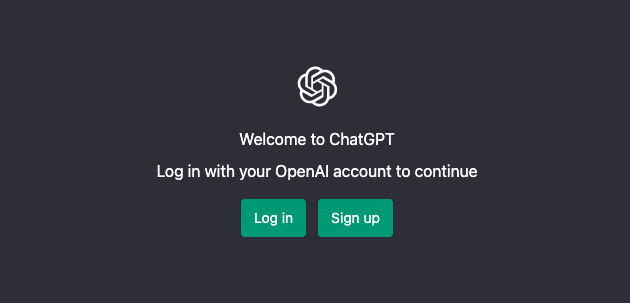 ChatGPT Sign Up