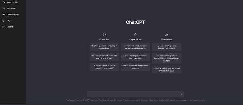 Chatbot Interface