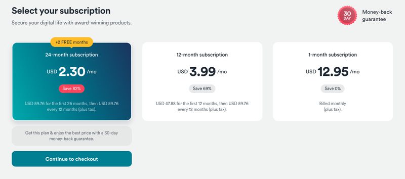 SurfShark New Pricing