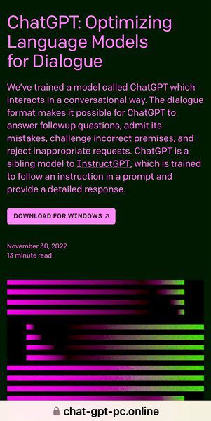 ChatGPT Link access