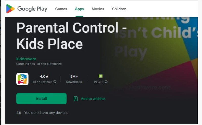 Parental Control App